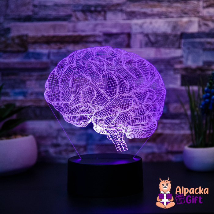 Lampa 3D Creier [2]