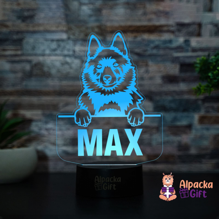 Lampă 3D Schipperke [3]