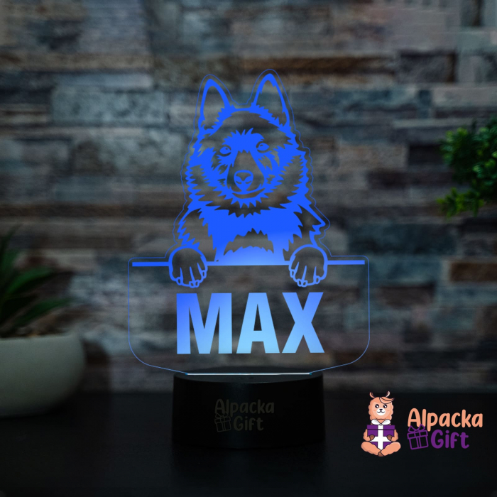 Lampă 3D Schipperke [2]