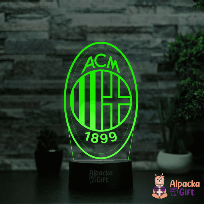 Lampă 3D AC Milan [3]