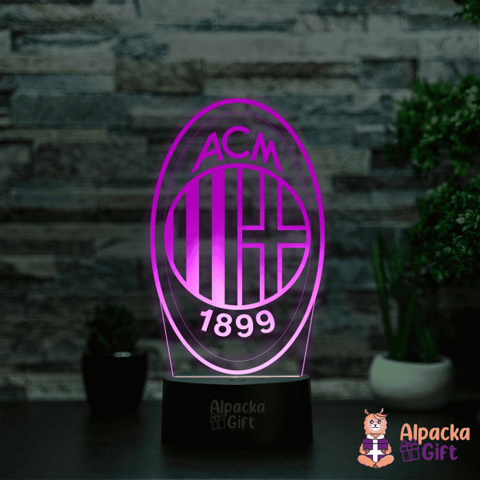 Lampă 3D AC Milan [2]