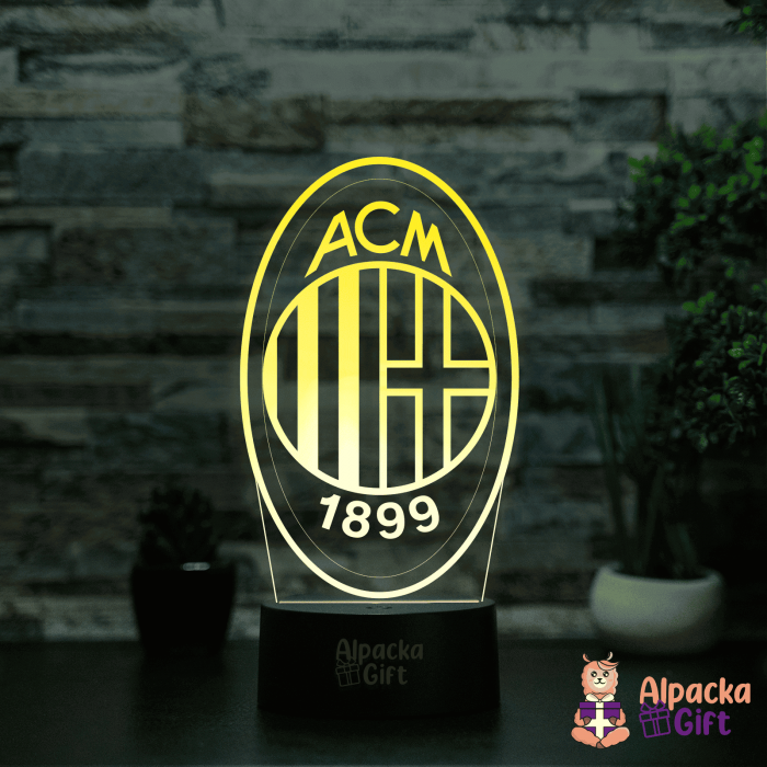Lampă 3D AC Milan [5]