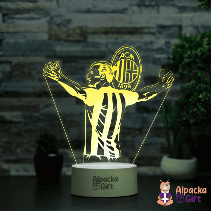 Lampă 3D - Zlatan Ibrahimović [3]