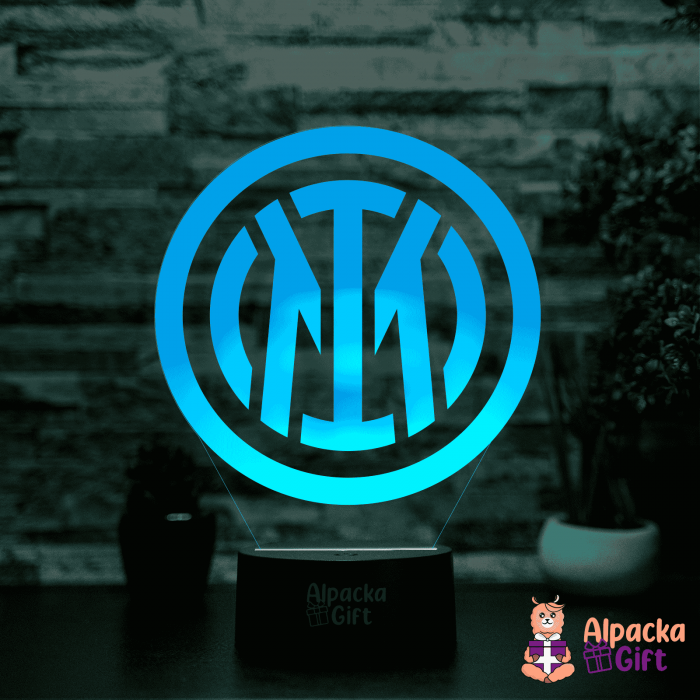 Lampă 3D - Inter Milano [4]