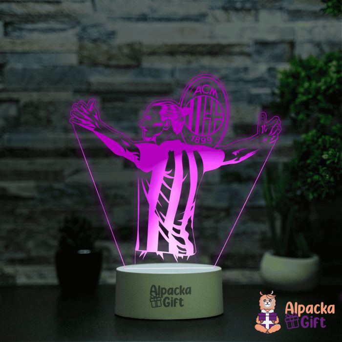 Lampă 3D - Zlatan Ibrahimović [4]