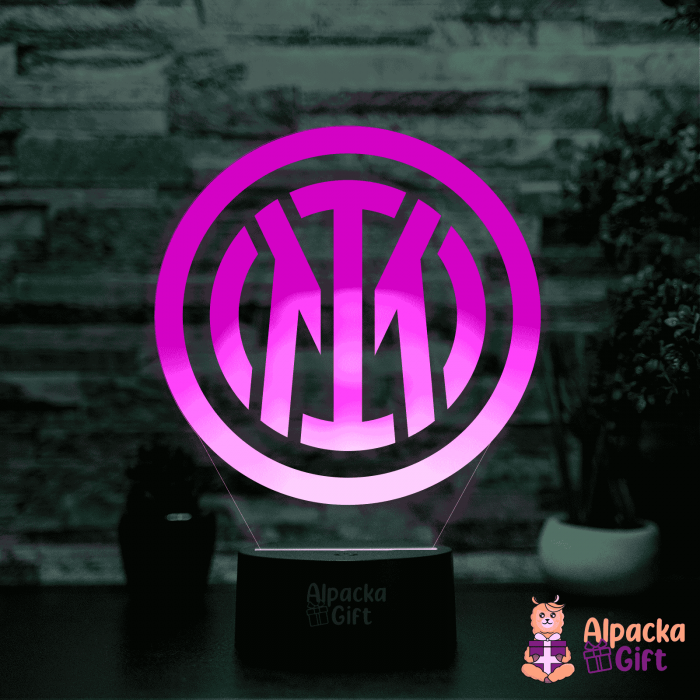 Lampă 3D - Inter Milano [3]