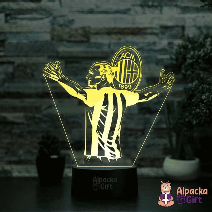 Lampă 3D - Zlatan Ibrahimović [3]