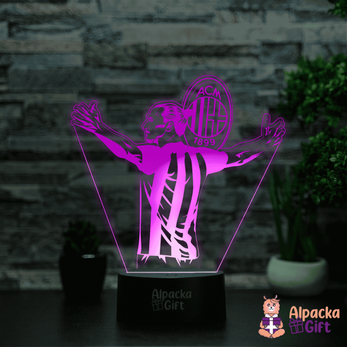 Lampă 3D - Zlatan Ibrahimović [2]