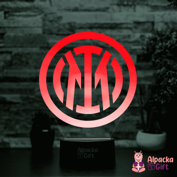 Lampă 3D - Inter Milano [5]