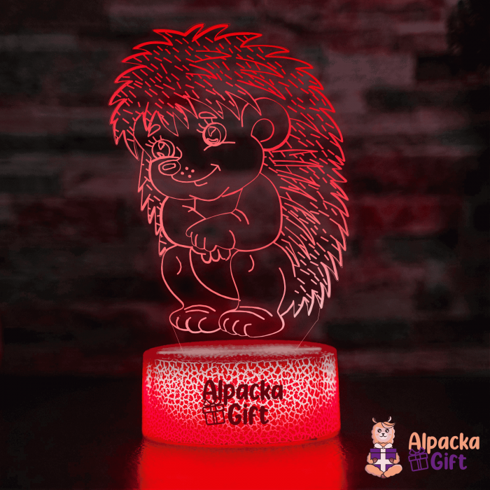 Lampă 3D Arici [3]
