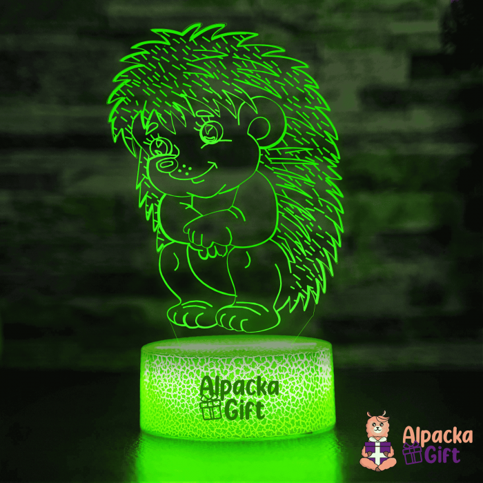 Lampă 3D Arici [2]
