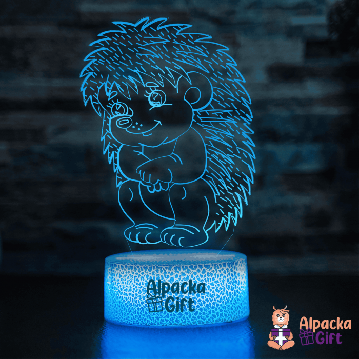 Lampă 3D Arici [5]