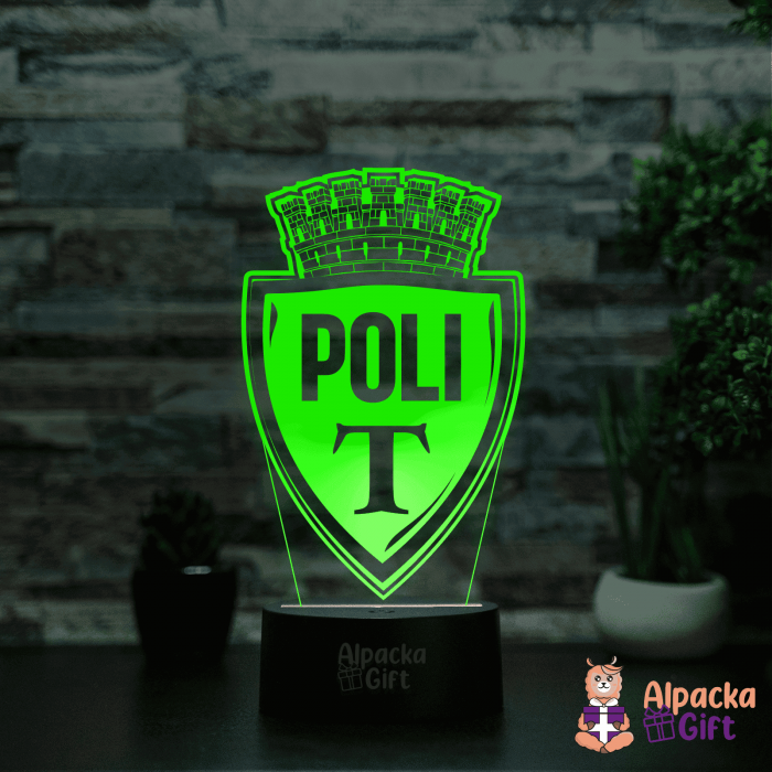 Lampă 3D - Poli Timișoara [2]