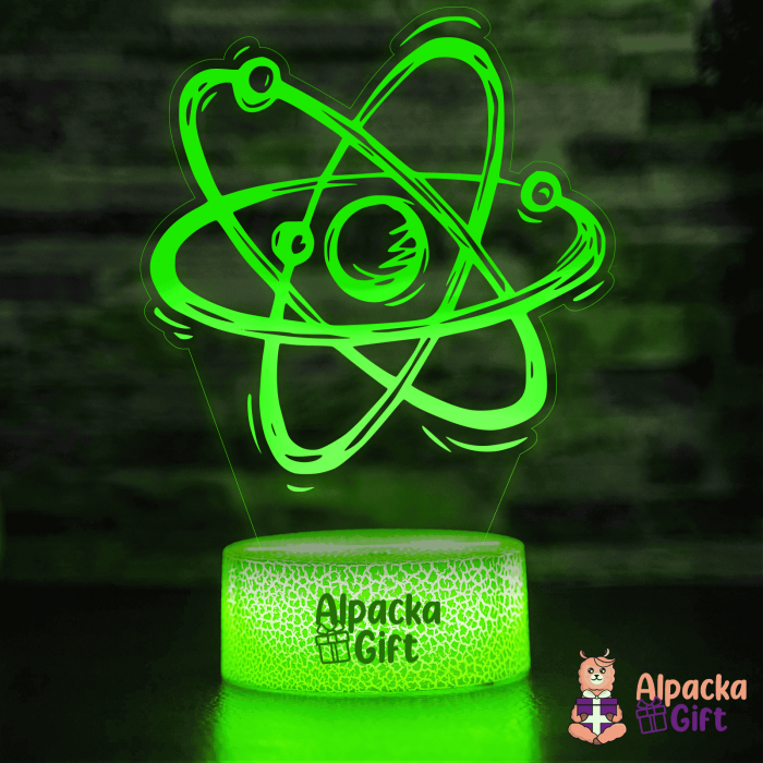 Lampă 3D - Atom [2]