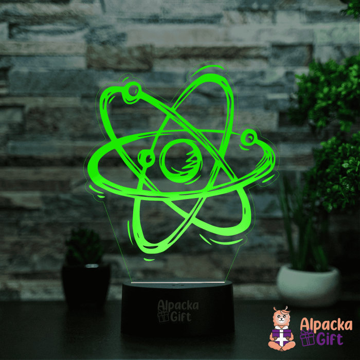 Lampă 3D - Atom [3]