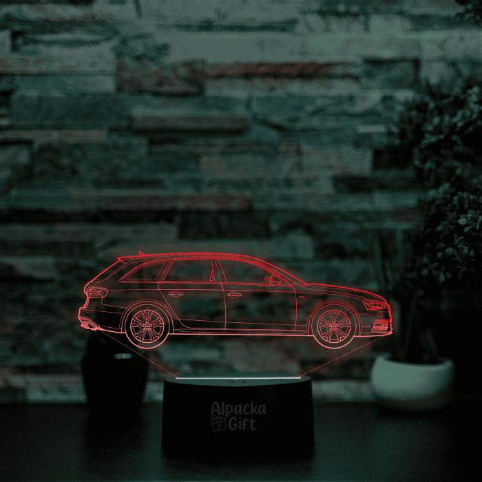 Lampă 3D Audi A4 [4]