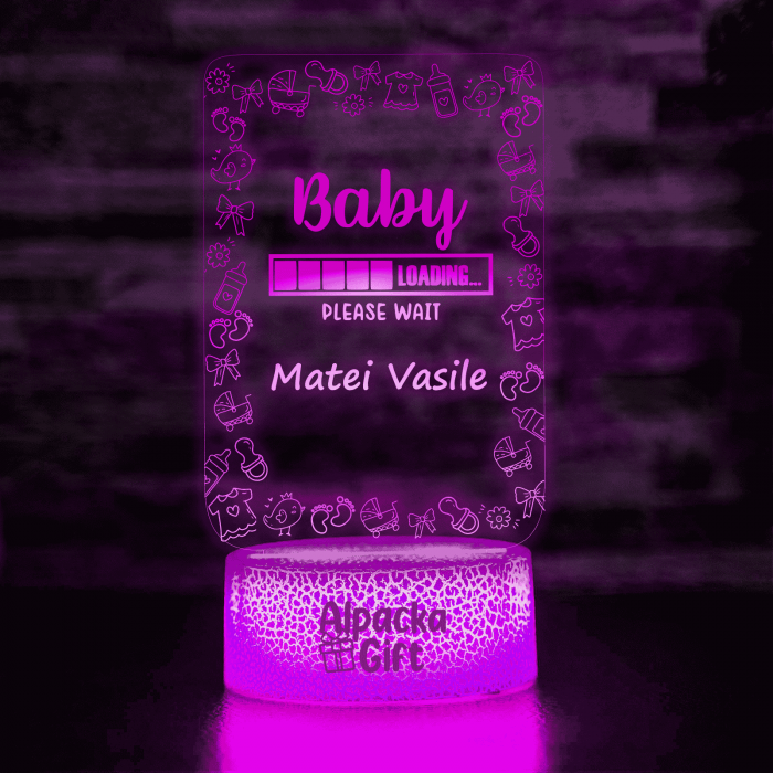 Lampă 3D - Baby Loading 2 [4]