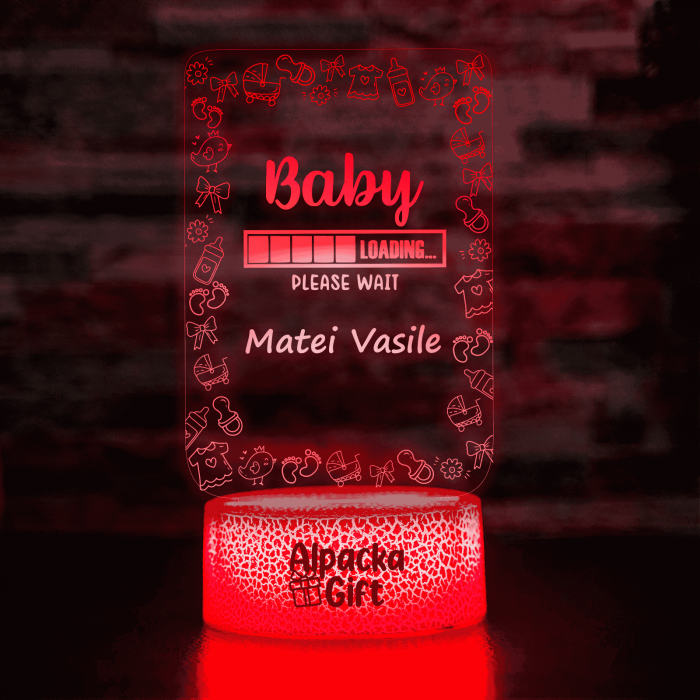 Lampă 3D - Baby Loading 2 [5]