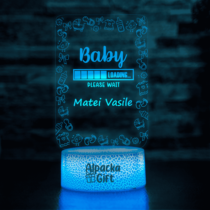 Lampă 3D - Baby Loading 2 [2]