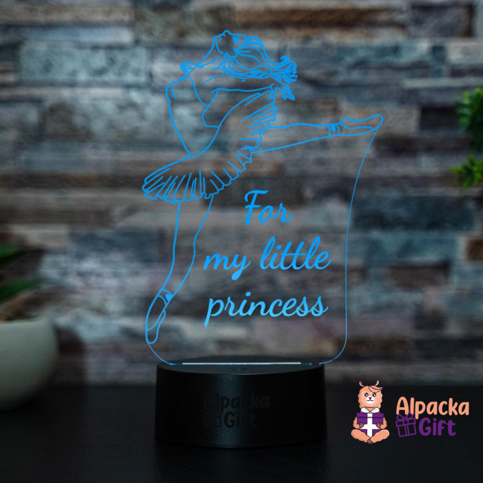 Lampă 3D Balerină 1 [3]