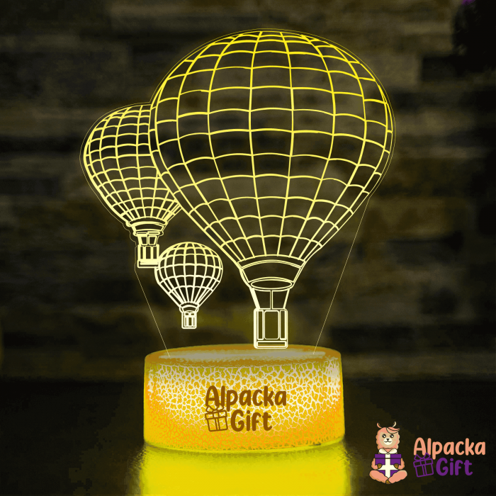 Lampă 3D Baloane cu Aer Cald [3]