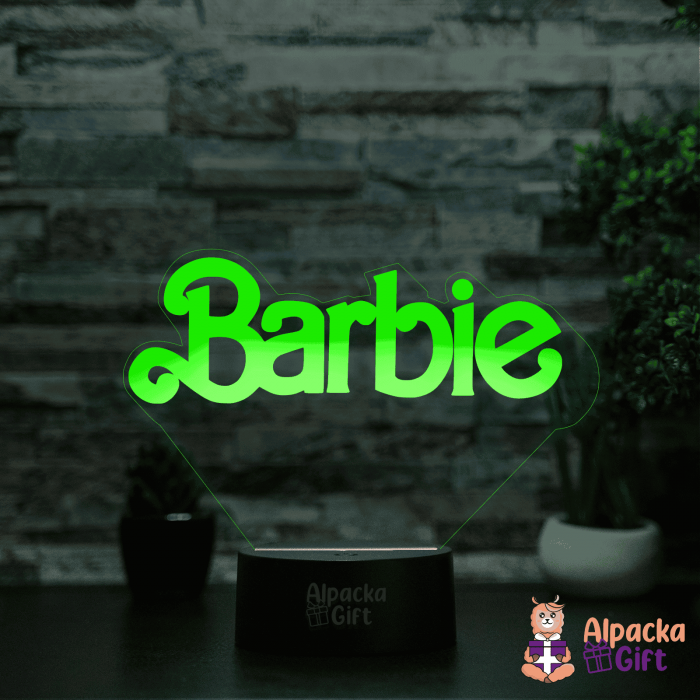 Lampă 3D - Barbie [2]