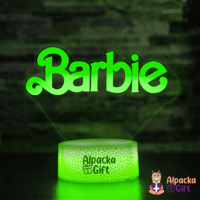 Lampă 3D - Barbie [2]
