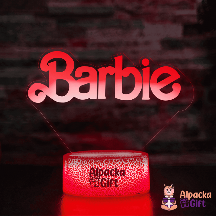 Lampă 3D - Barbie [3]