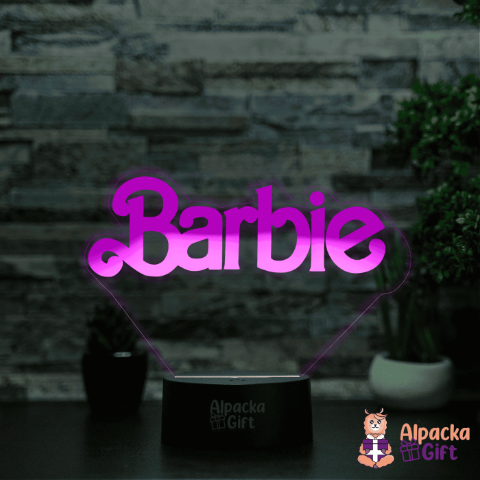 Lampă 3D - Barbie [4]