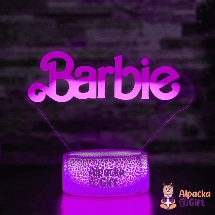 Lampă 3D - Barbie [4]