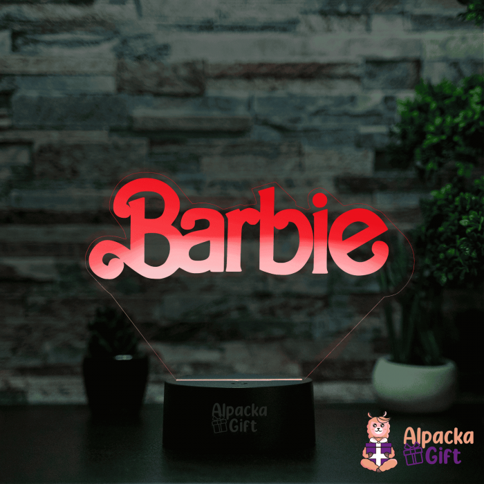 Lampă 3D - Barbie [3]