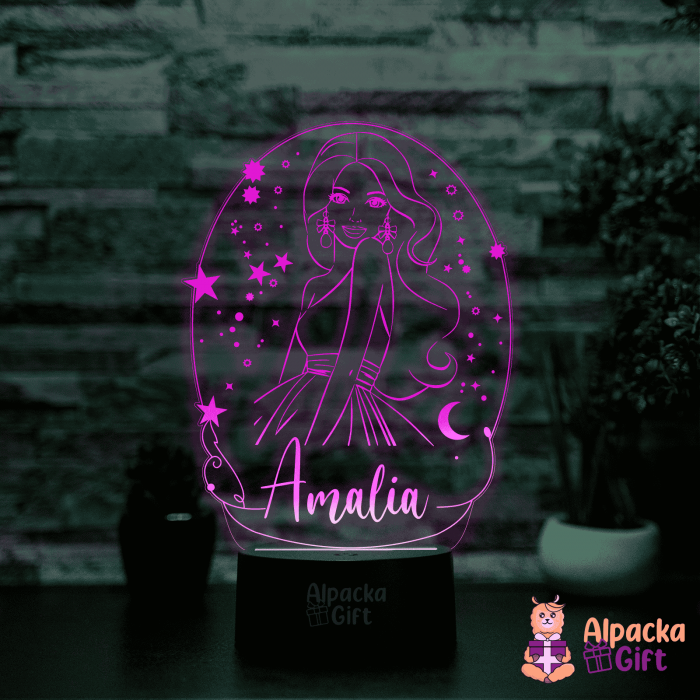 Lampa 3D - Barbie 2 [3]