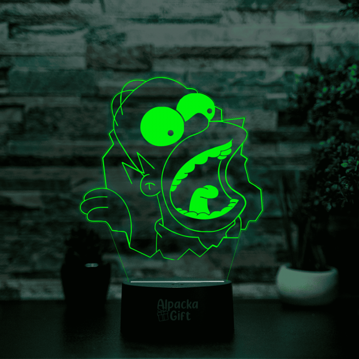 Lampa 3D - Bart Simpson [5]