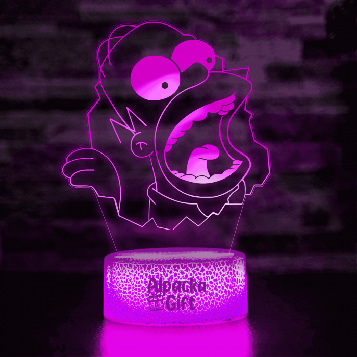Lampa 3D - Bart Simpson [3]