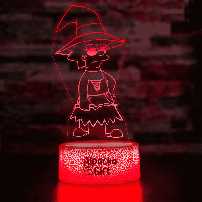 Lampa 3D -  Lisa Simpson [5]