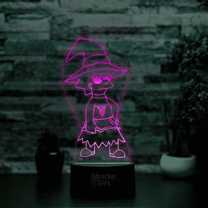 Lampa 3D -  Lisa Simpson [4]