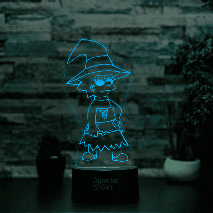 Lampa 3D -  Lisa Simpson [2]