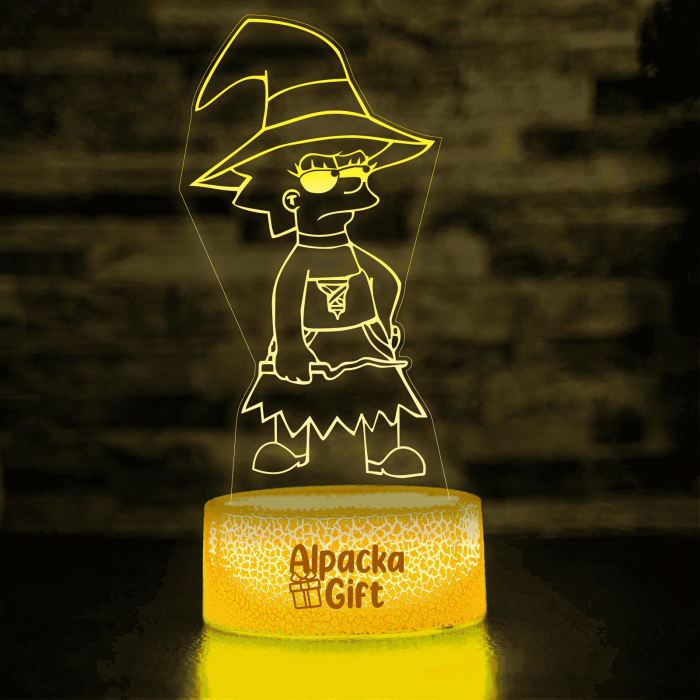 Lampa 3D -  Lisa Simpson [3]
