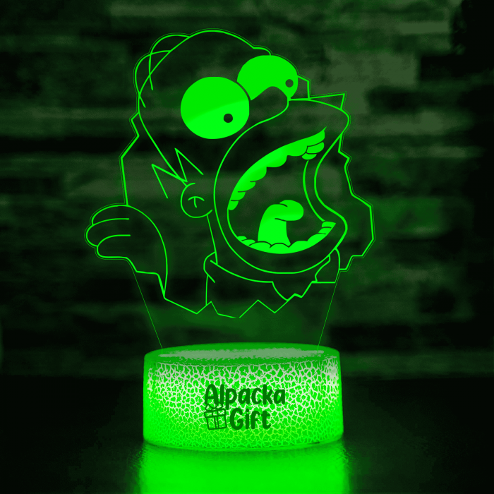 Lampa 3D - Bart Simpson [5]