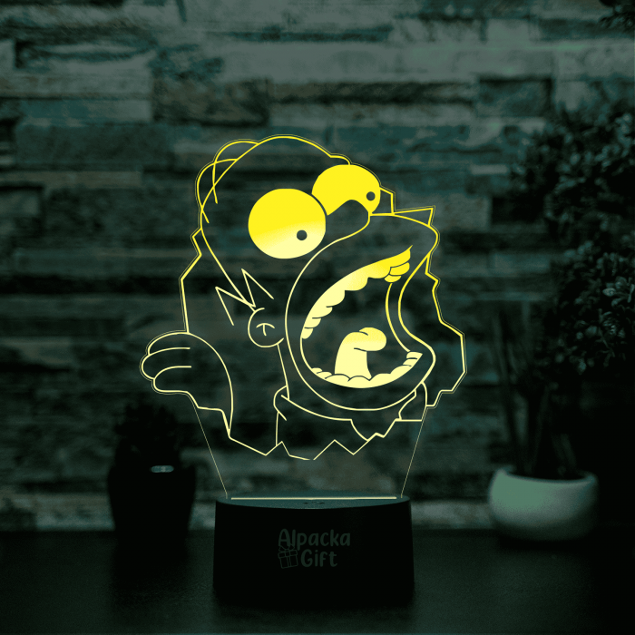 Lampa 3D - Bart Simpson [2]