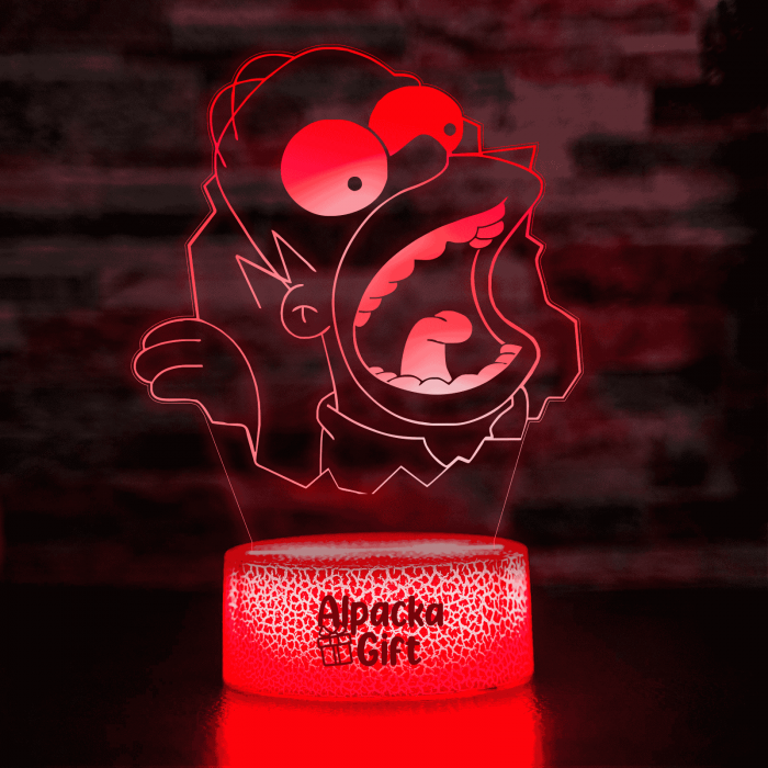 Lampa 3D - Bart Simpson [4]