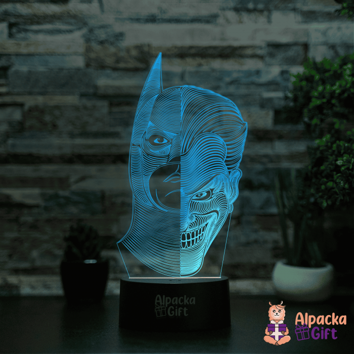 Lampă 3D - Batman/Joker [5]