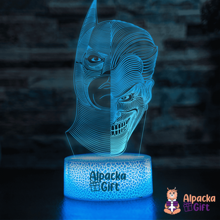 Lampă 3D - Batman/Joker [5]