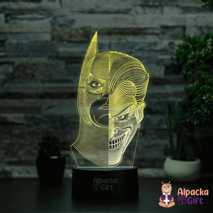 Lampă 3D - Batman/Joker [4]