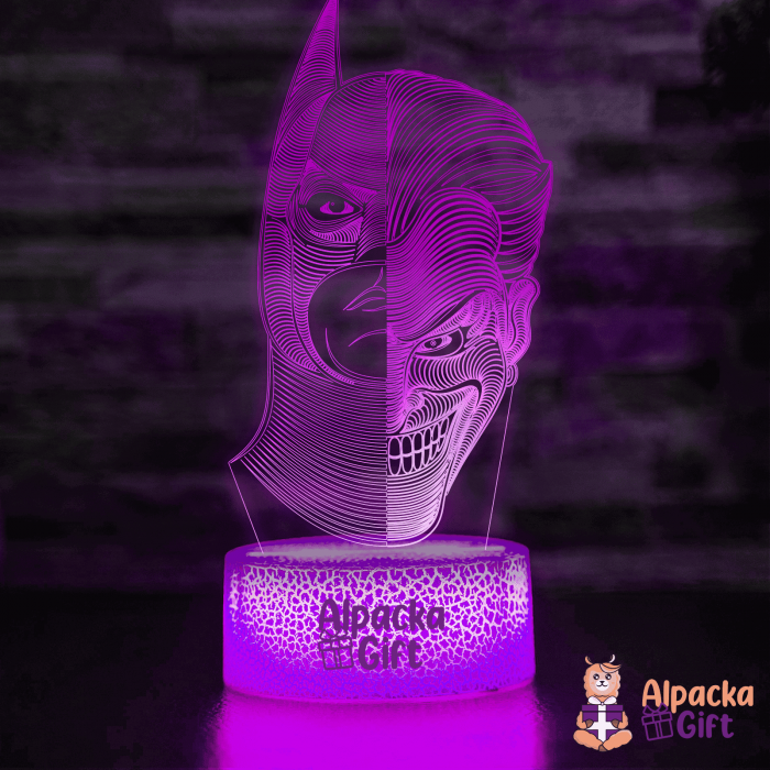 Lampă 3D - Batman/Joker [4]