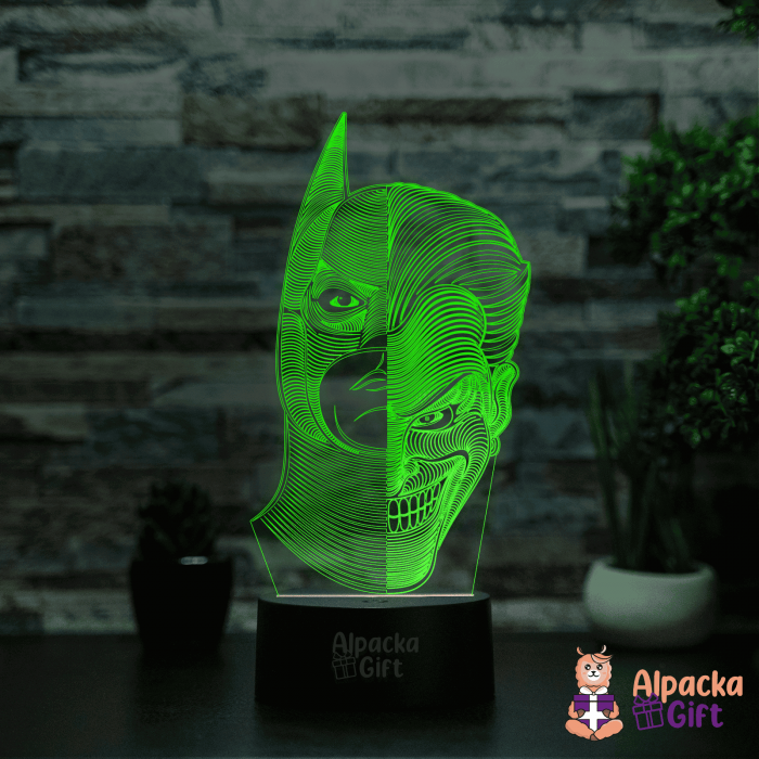 Lampă 3D - Batman/Joker [2]