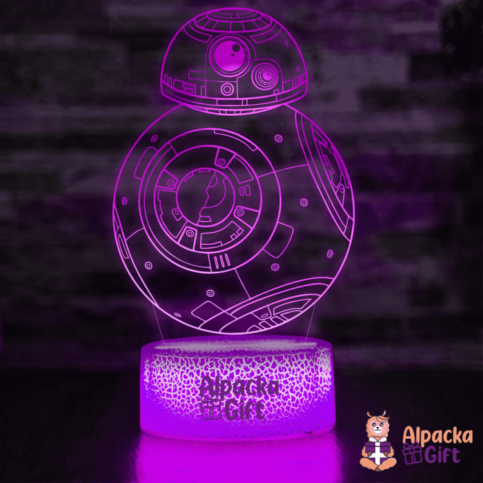 Lampă 3D - BB-8 [4]