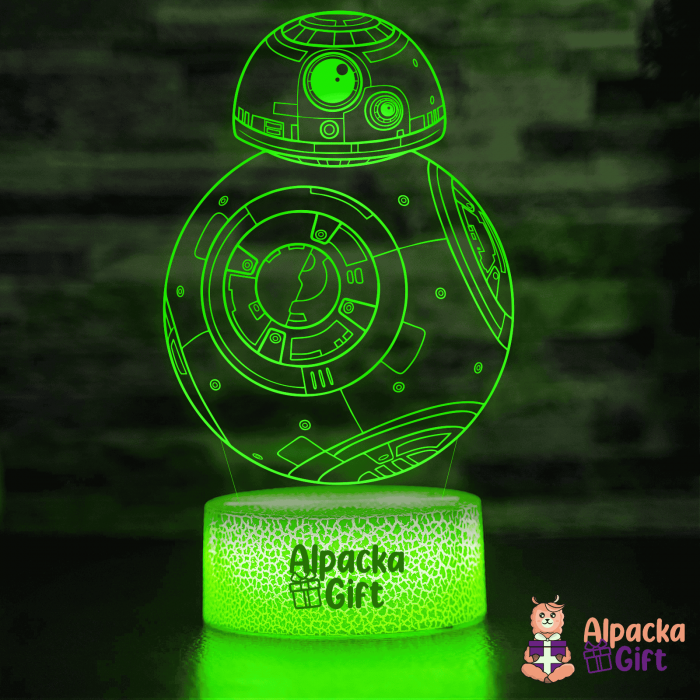 Lampă 3D - BB-8 [2]