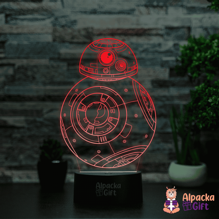 Lampă 3D - BB-8 [3]