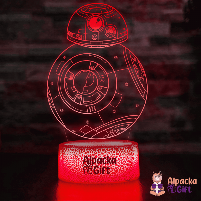 Lampă 3D - BB-8 [3]